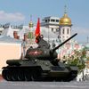Vojenská přehlídka v Moskvě k výročí druhé světové války 9.5. 2016