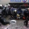 Fotogalerie: Boj belgických ocelářů proti propouštění