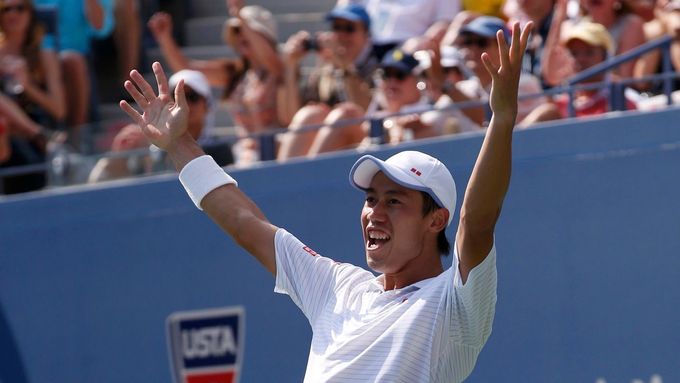 Kei Nišikori je prvním Asiatem ve finále dvouhry na grandslamu. Podaří se mu dotáhnout senzační tažení na US Open až k triumfu?