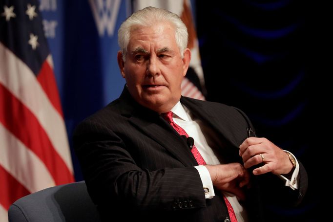 Americký ministr zahraničí Rex Tillerson