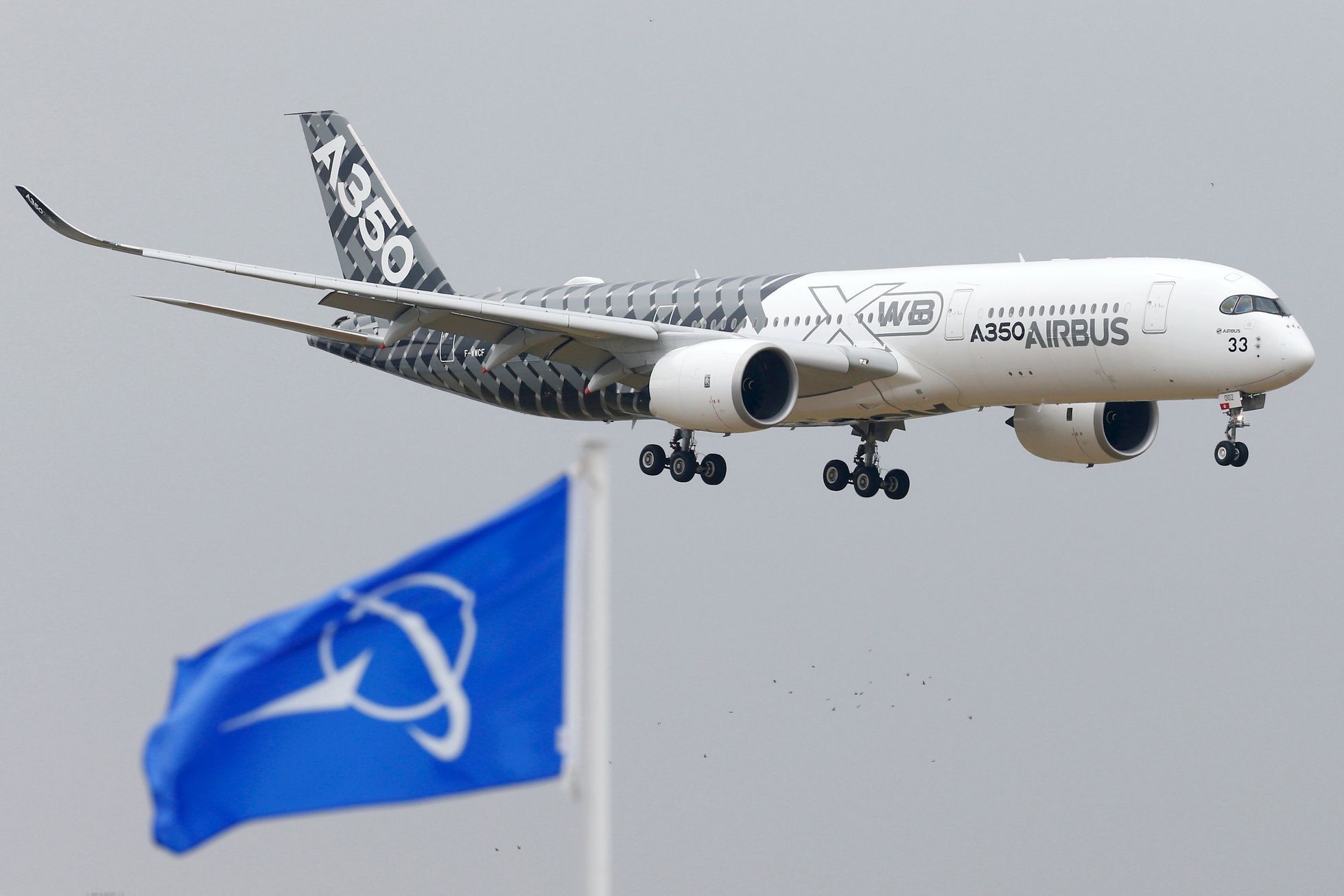 Mezinárodní aerosalon na letišti Le Bourget