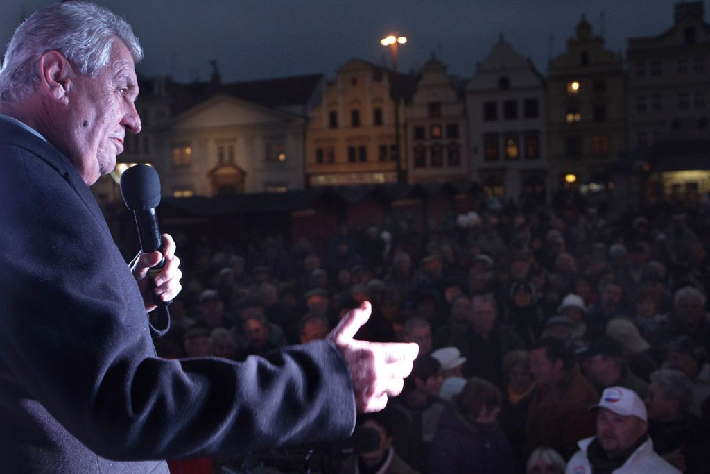 prezidentská kampaň Miloše Zemana