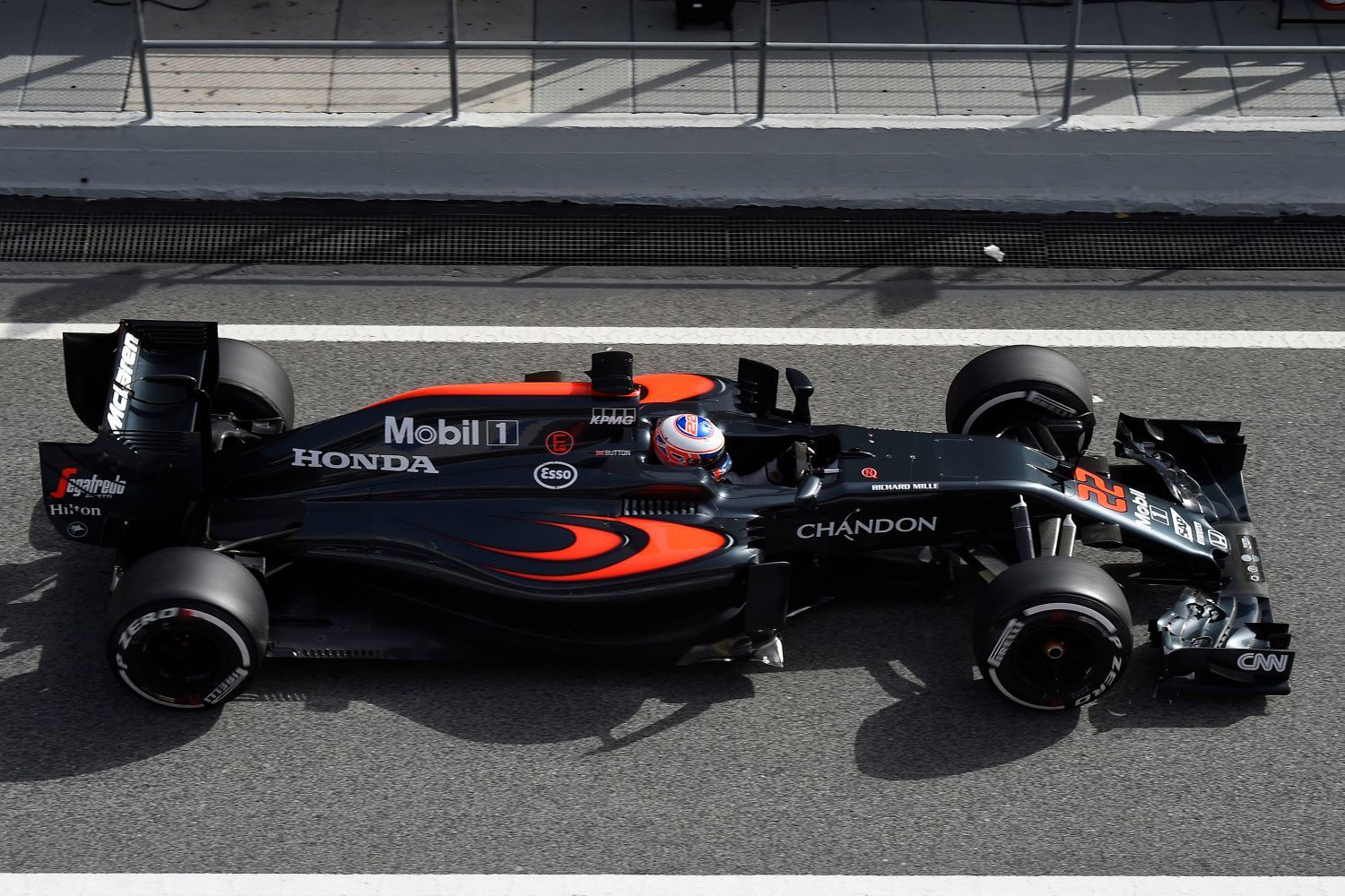 Testy F1 2016, Barcelona I: Jenson Button, McLaren