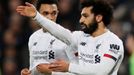 Soccer Football - Premier League - West Ham United v Liverpool - London Stadium, London, Britain - January 29, 2020   Liverpool's Mohamed Salah celebrates scoring their f