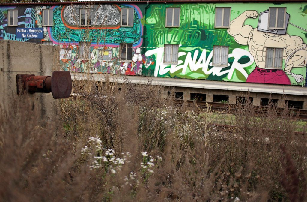 graffiti v Praze - výstava Městem posedlí