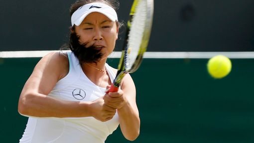 Šuaj Pcheng v osmifinále Wimbledonu 2014
