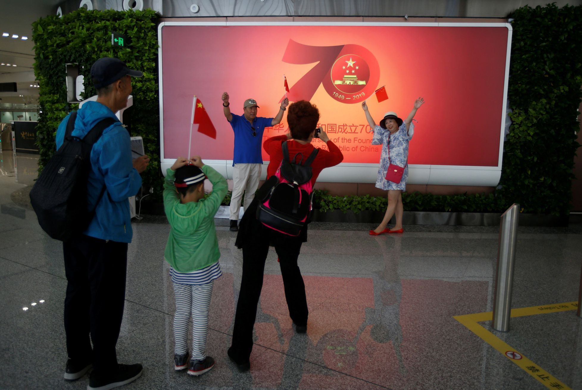 Čínské mezinárodní letiště Ta-sing-otevření
