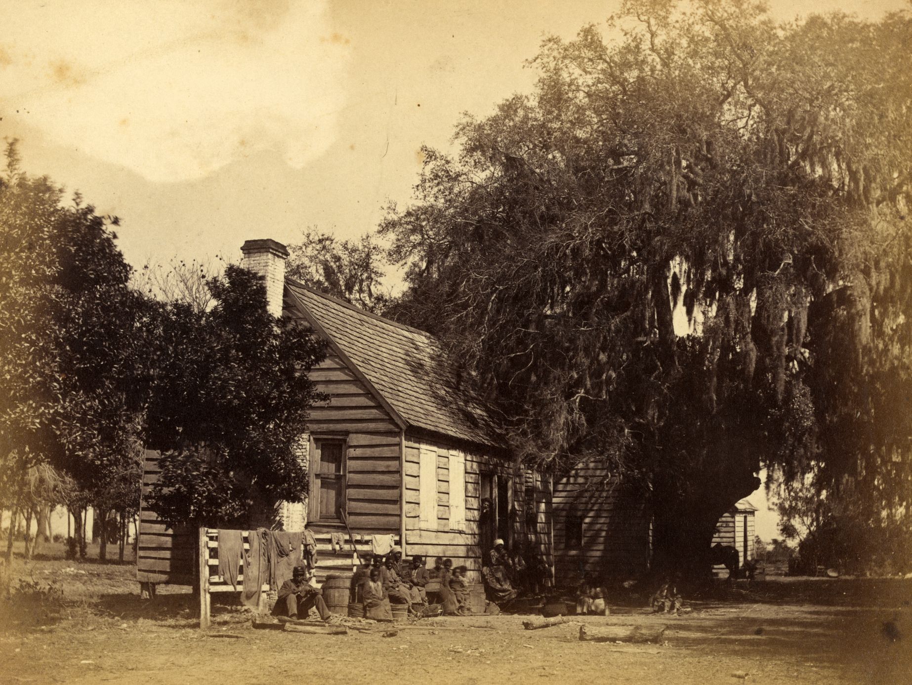 Otroci na plantáži v Jižní Karolíně