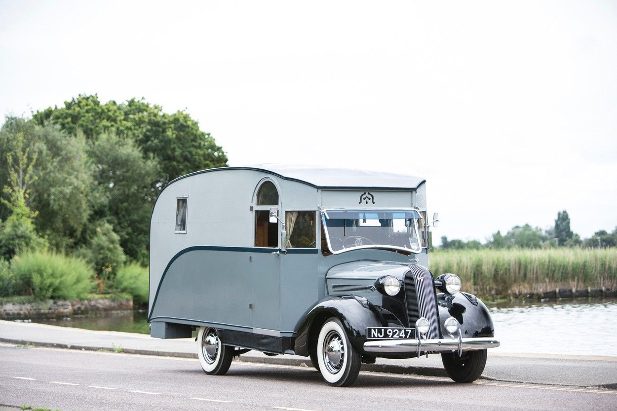 Obytné automobily, historie, auto, automobily, bydlení, cestování