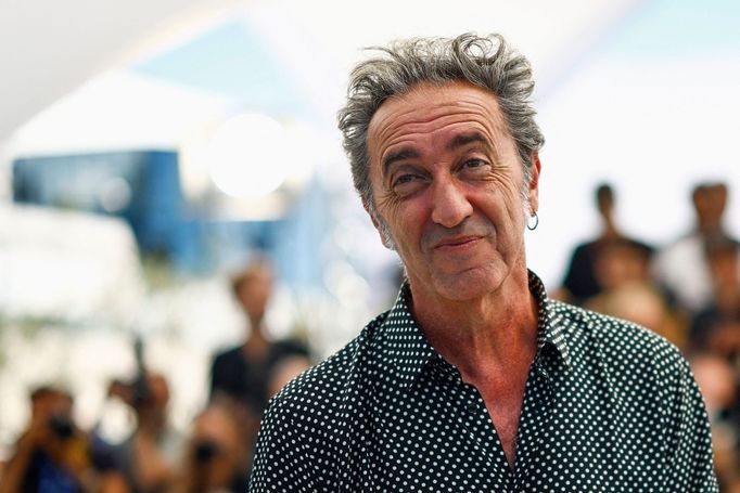 Režisér Paolo Sorrentino v Cannes.