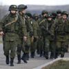 Krym - ruští vojáci - vesnice Perevalnoje u Simferopolu - 3. 3. 2014