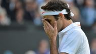 Šok zažil také Roger Federer. Sedminásobný šampion si v Londýně letos zahrál jen dva zápasy.