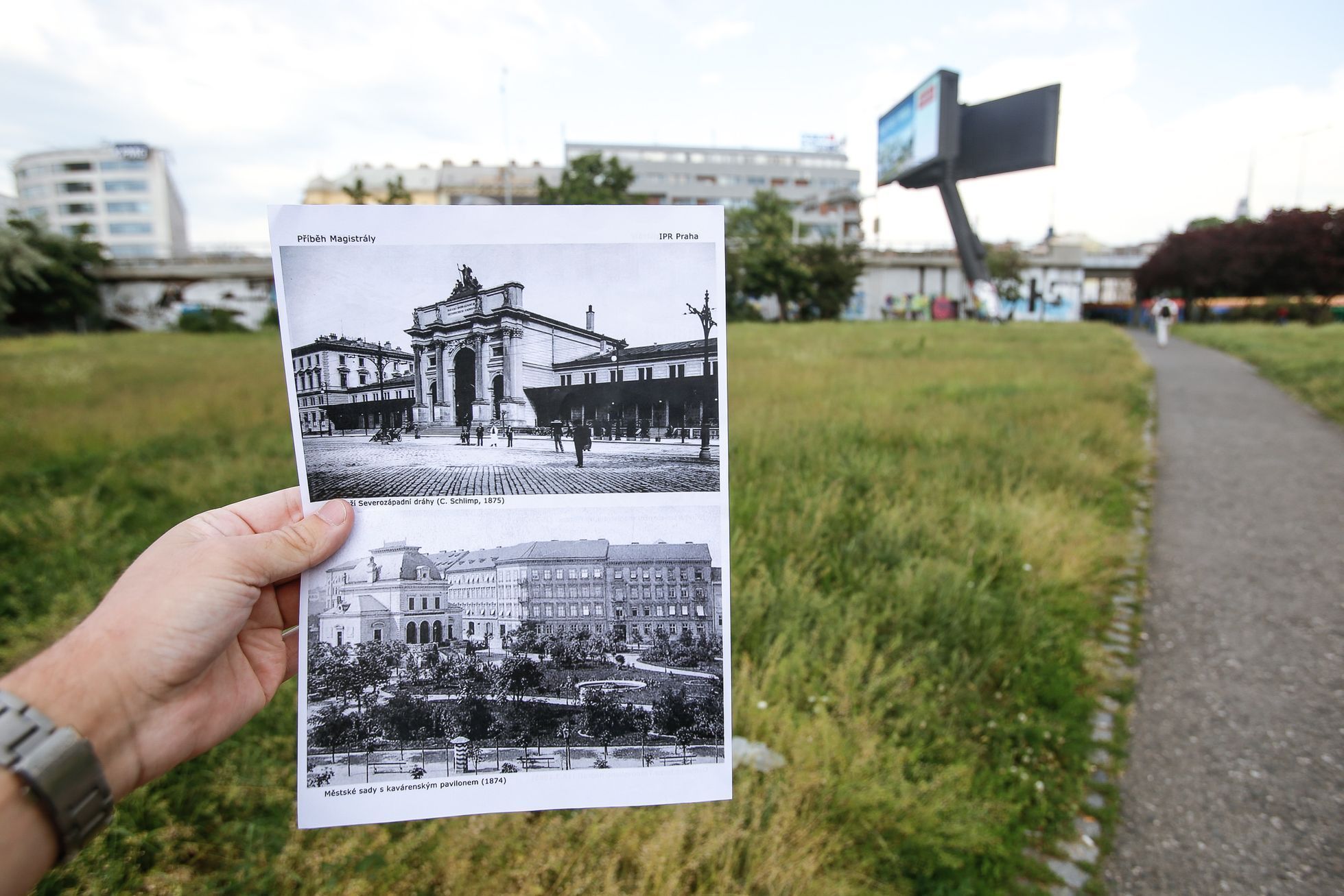 Prohlídka okolí magistrály pro chodce s architektem Petrem Kučerou a IPR