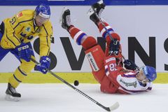 Živě: Čeští hokejisté vyhráli na Channel One Cupu i potřetí, Švédy porazili 4:1