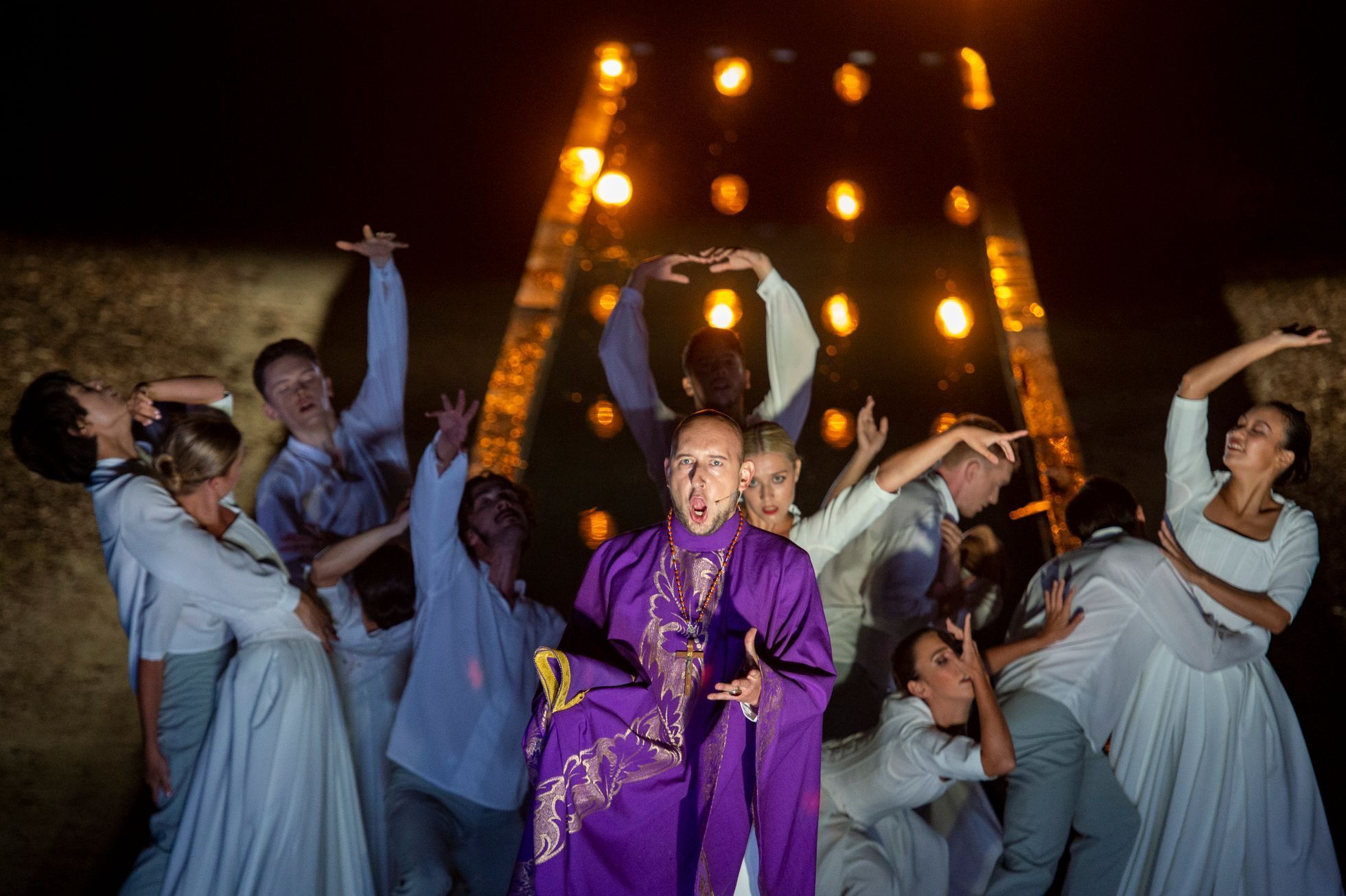 Mesiáš, Jihočeské divadlo, otáčivé hlediště, 2022