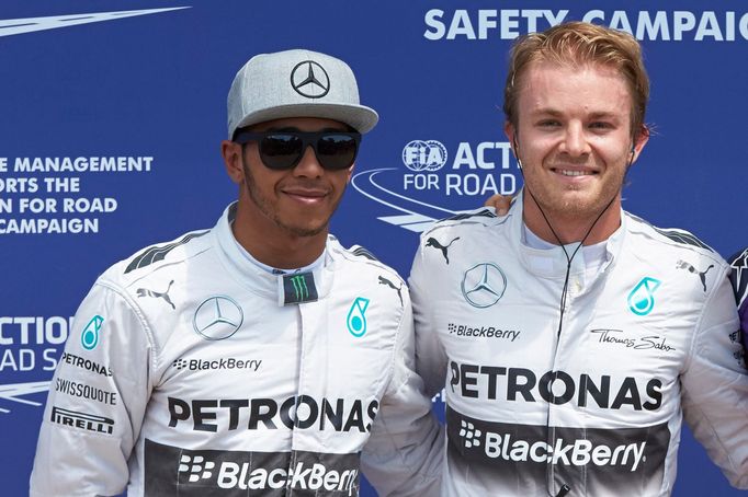 F1: Lewis Hamilton a Nico Rosberg (Mercedes)