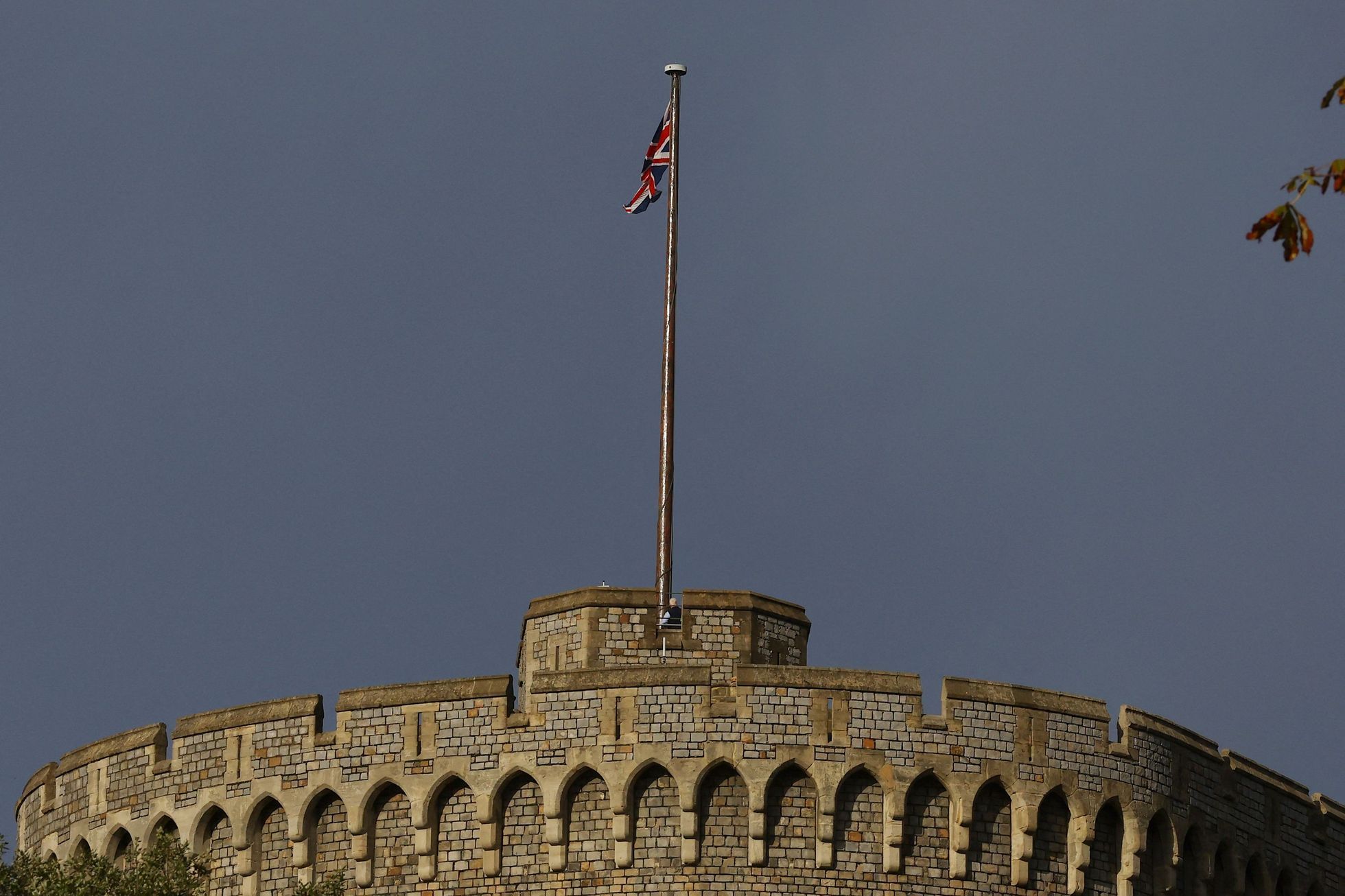 Británie truchlení Alžběta II. úmrtí