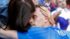 Euro 2016, Německo-Slovensko: Ján Ďurica s manželkou