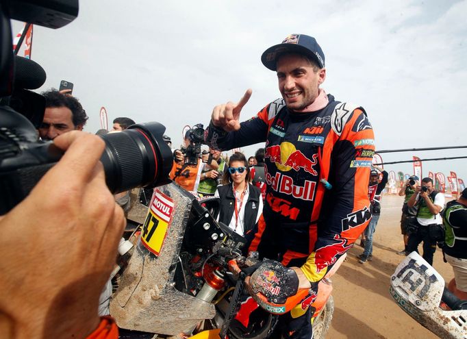 14. etapa Rallye Dakar 2023:  Kevin Benavides, KTM slaví vítězství