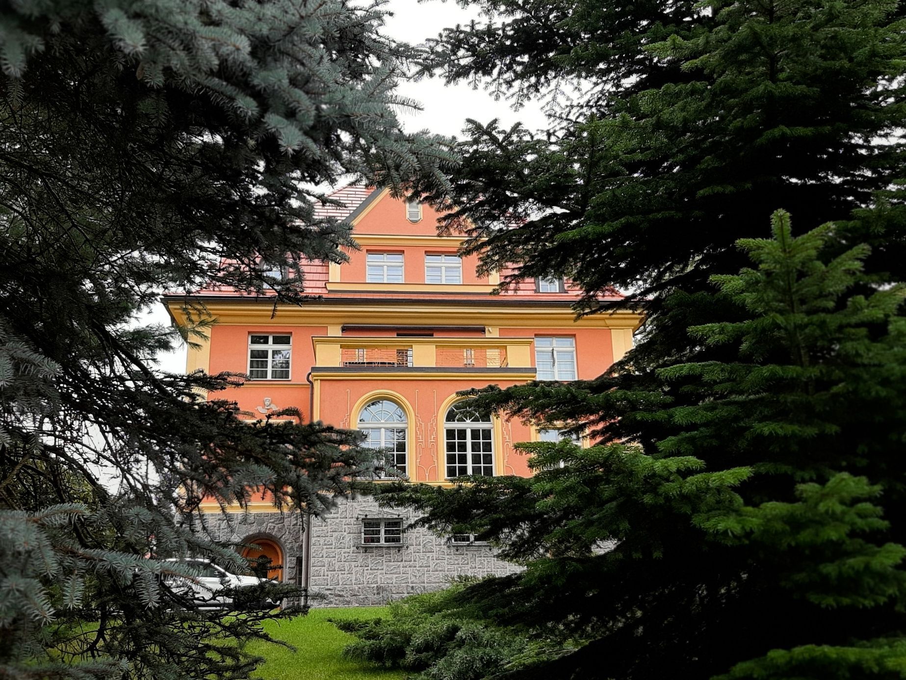 Liberec, vila, vycházky, architektura