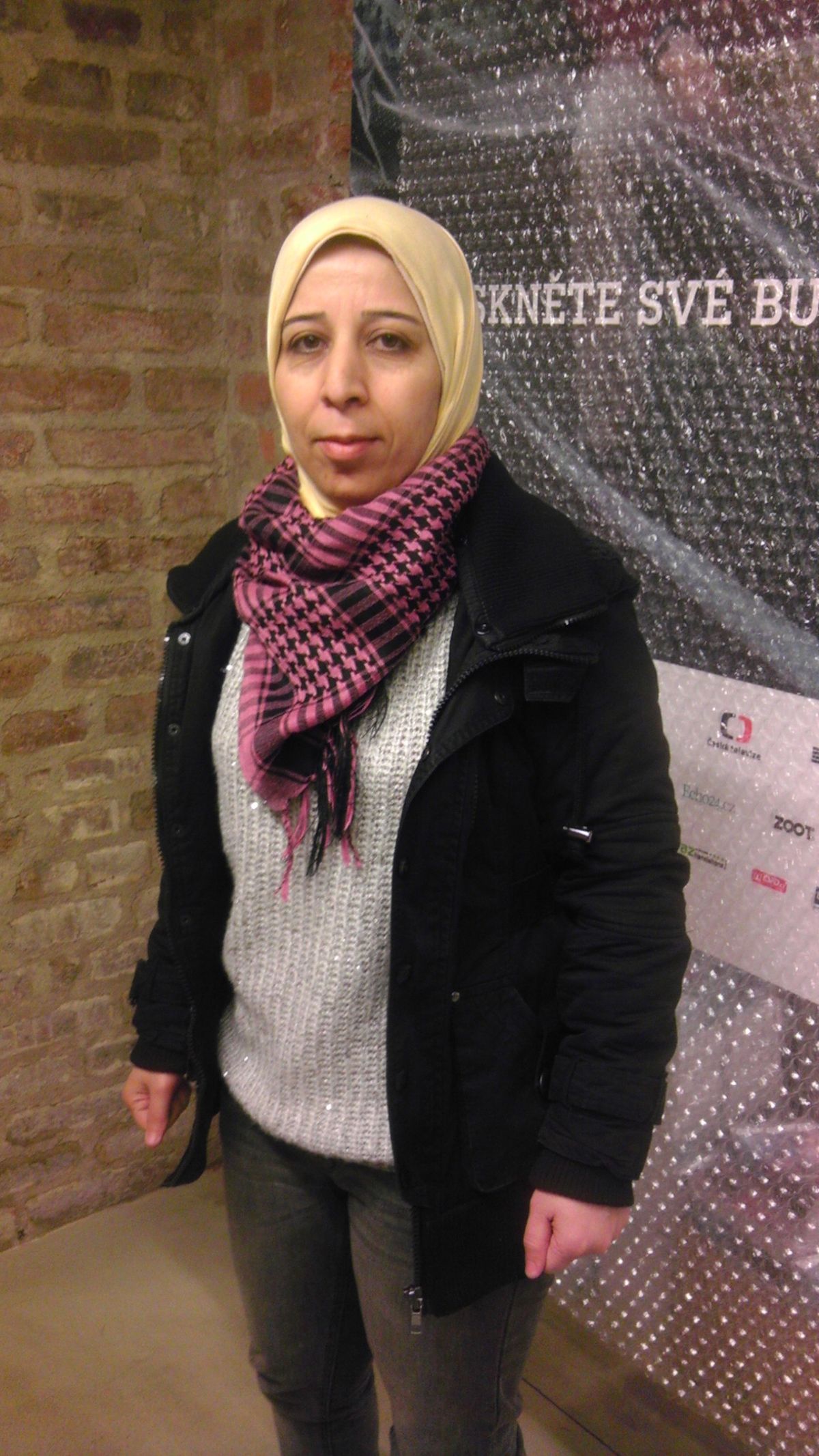 Syrská aktivistka - Su’ád Nawfalová