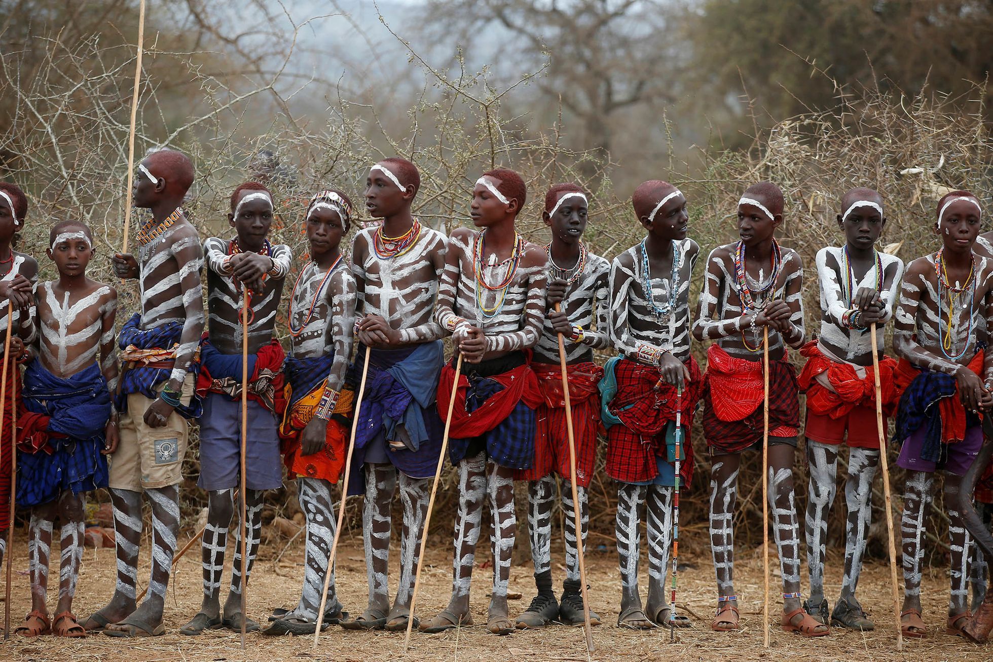 Fotogalerie / Keňa / Masajové / Rituál / Afrika / Reuters / 7