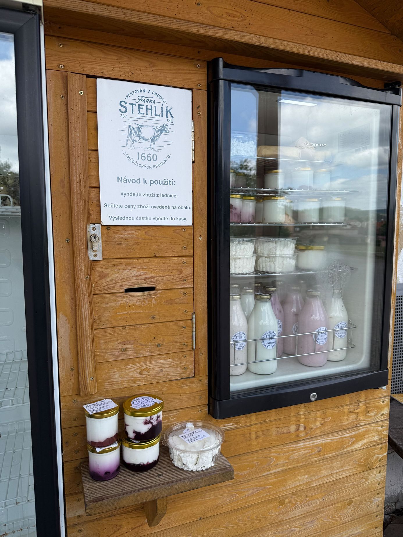 farma, stehlík, statek, Chodouň