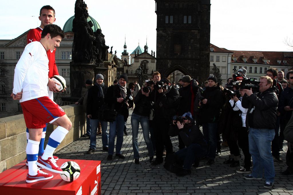 Představení kolekce dresů pro Euro 2012