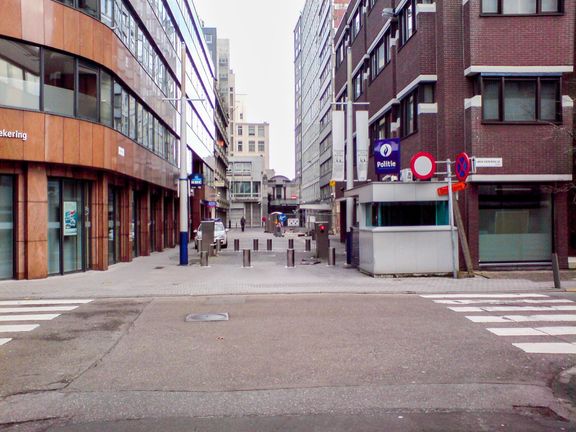 Centrum pro obchod s diamanty v Antverpách, kde došlo v roce 2003 k loupeži.