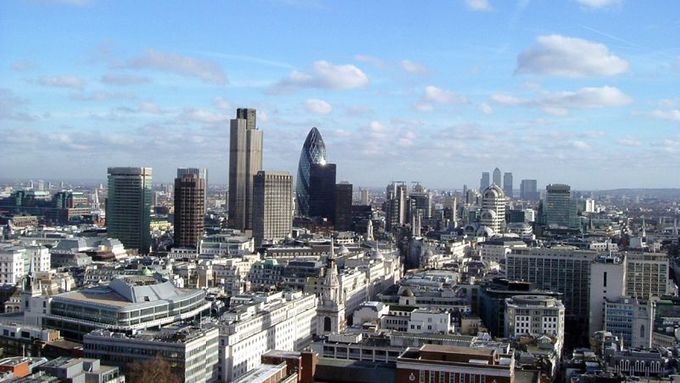 Zpomalení ekonomiky a úvěrová krize  postihne londýnskou City na několik let.