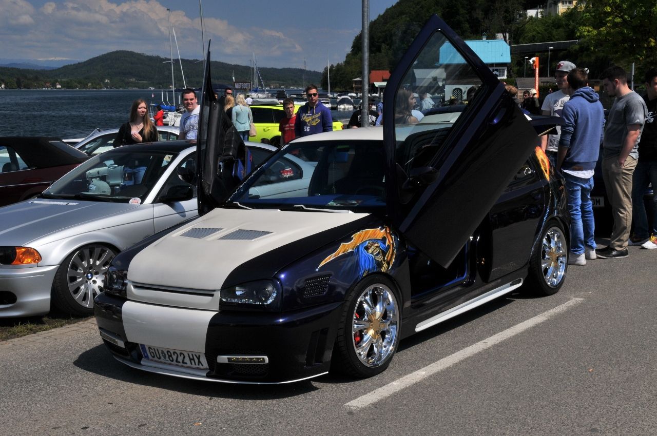 Tuningový sraz u jezera Wörthersee