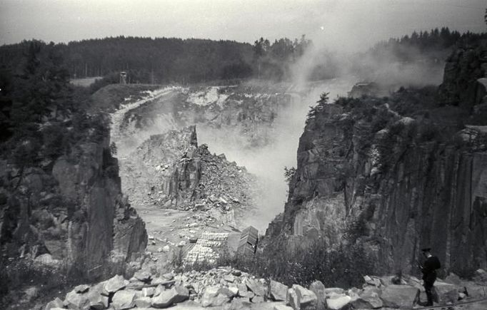 Před 80. lety se začal stavět koncentrační tábor Mauthausen. 7. 7. 1938.