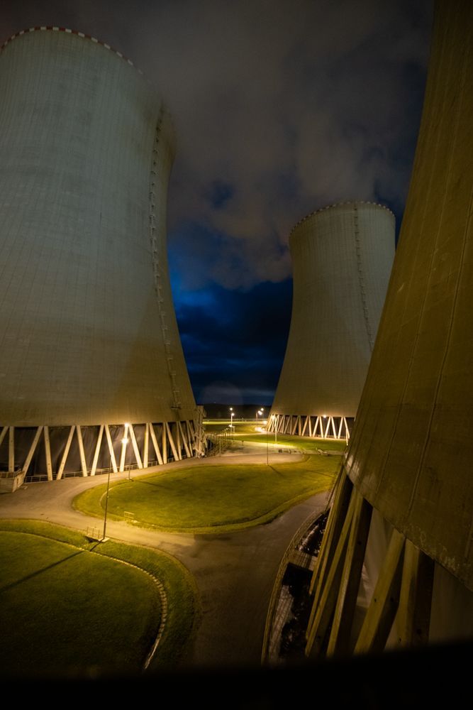 Jednorázové užití / Komerční prezentace ČEZ / Noční prohlídka jaderné elektrárny Temelín