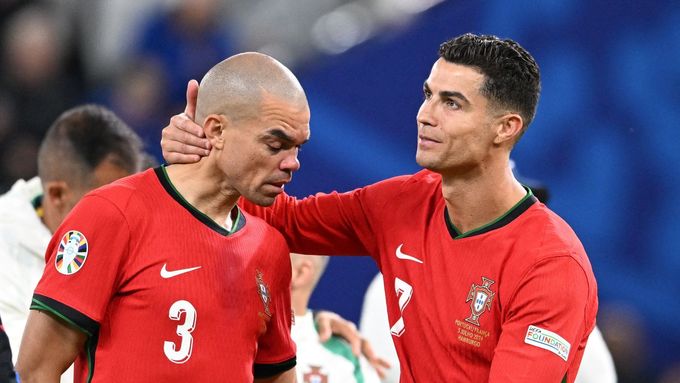 Pepe a Cristiano Ronaldo