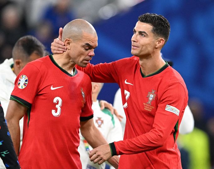 Pepe a Cristiano Ronaldo