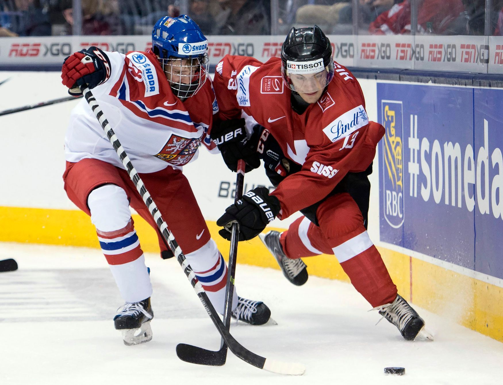 David Kaše a Luca Hischier