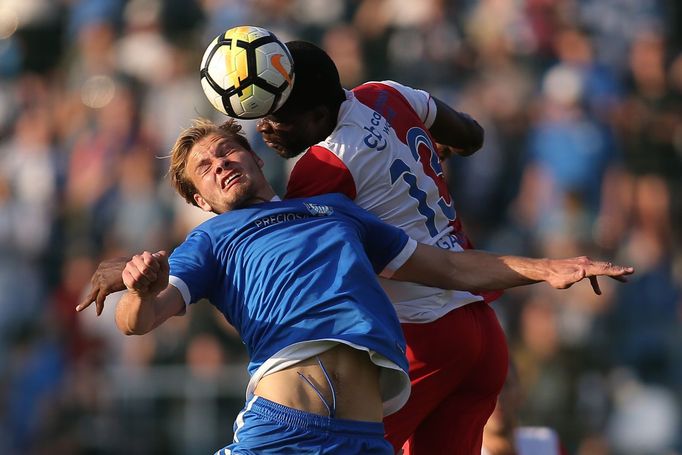 HL, Liberec-Slavia: Matěj Pulkrab - Michael Ngadeu-Ngadui