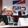 Volební sjezd SPO Zemanovci - Miloš Zeman, Martin Nejedlý, Vratislav Mynář - 28.3.2018
