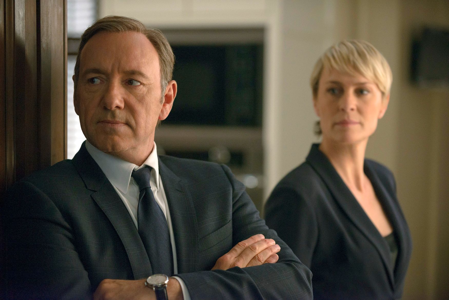 Kevin Spacey Robin Wrightová House of Cards