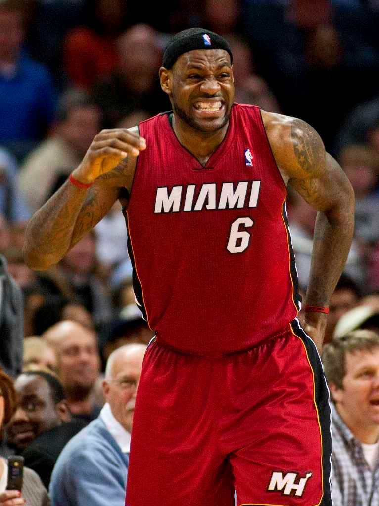 NBA: Miami - Charlotte: Le Bron James