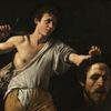 Caravaggio: David s hlavou Goliáše