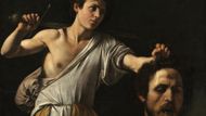 Caravaggio: David s hlavou Goliáše, Řím, zhruba z let 1600 až 1601.