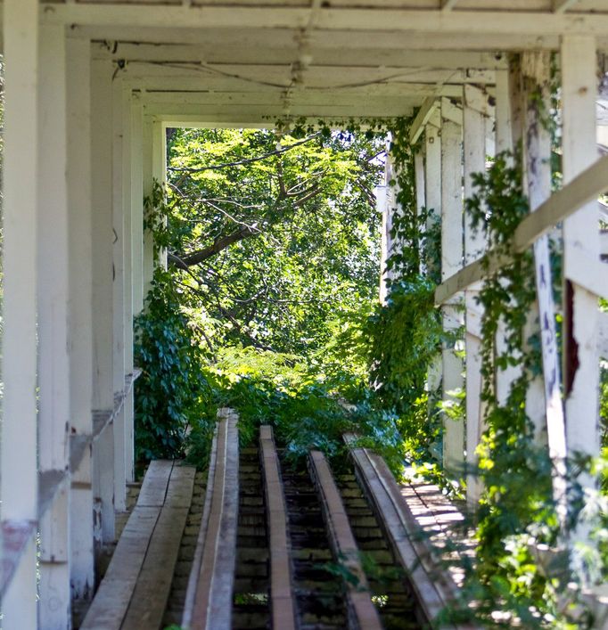 Někdejší zábavní park Joyland, Wichita, Kansas