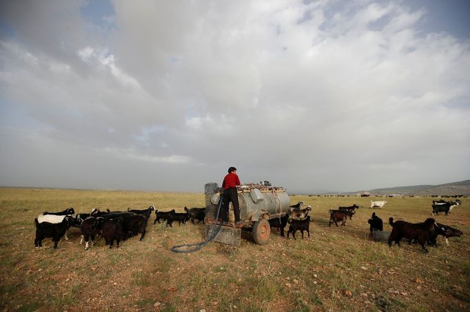 Život nomádských pastevců v turecké provincii Konya