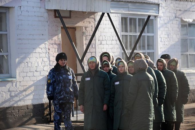 IK-11 minimum-security penal colony for women Prisoners at the IK-11 minimum-security penal colony for women in Nerchinsk.