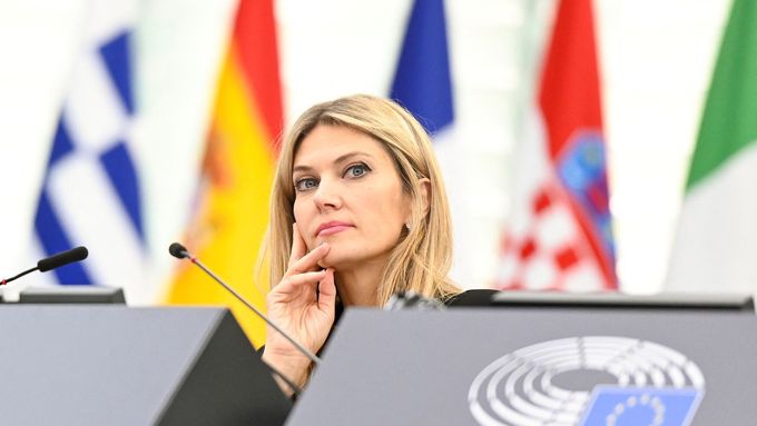 Místopředsedkyně Evropského parlamentu Eva Kailiová.