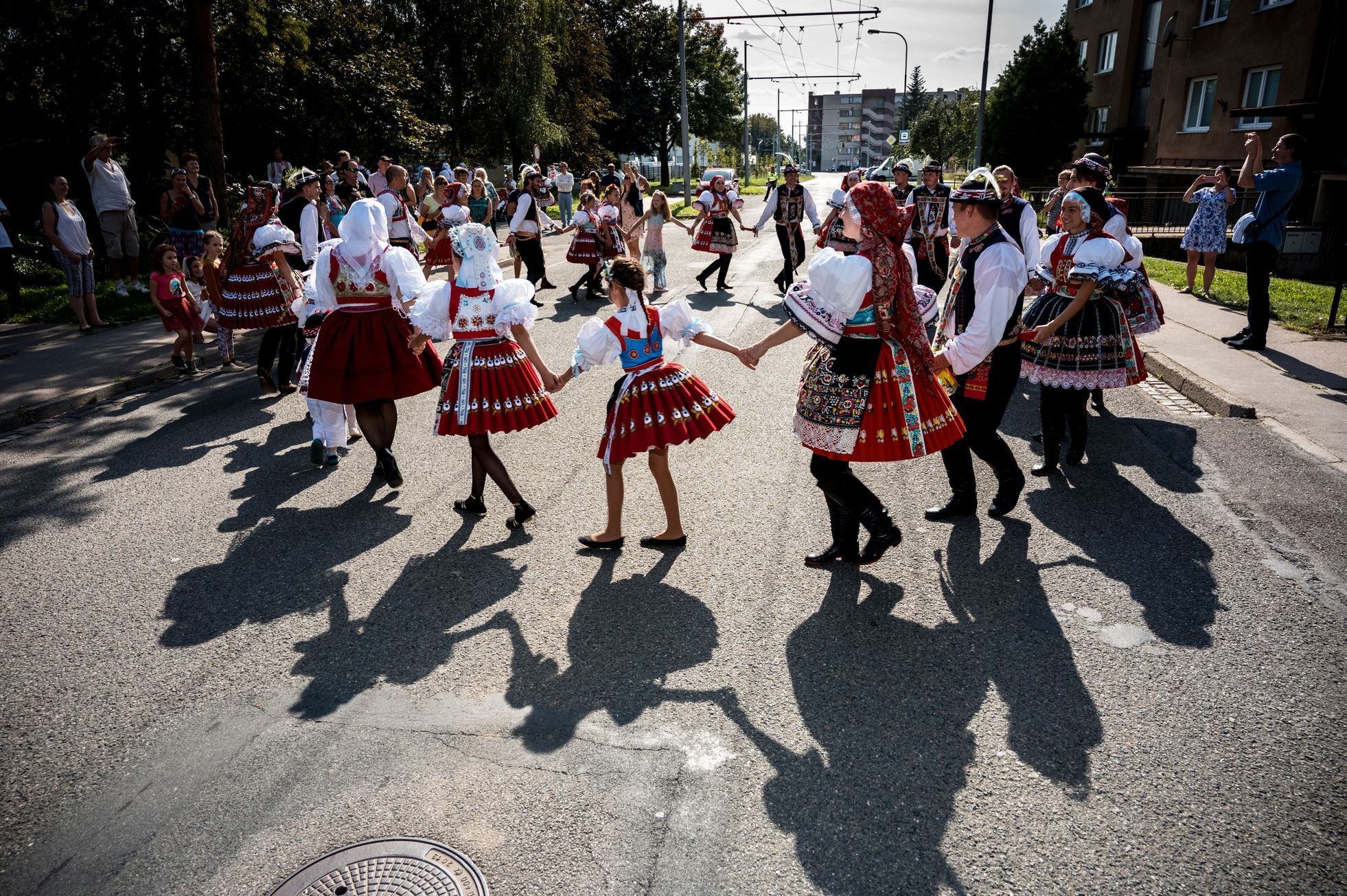 Jednorázové užití / Fotogalerie / Kouzlo folklorních slavností.  Tak vypadaly hody v Brně Slatiny