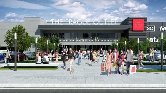 Luxusní značky u letiště. Největší outlet v Česku ožije