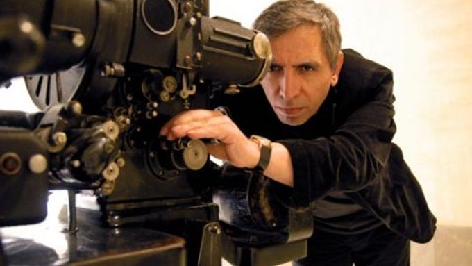 Íránský režisér Mohsen Makhmalbaf.