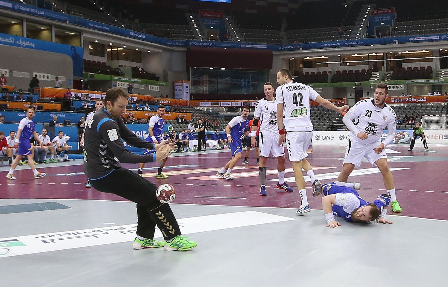 MS v házené Česko-Island: